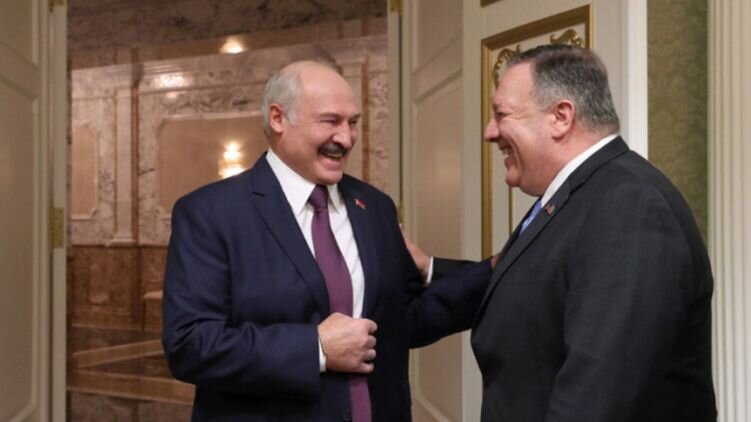 Александр Лукашенко принимает Майка Помпео в Минске как старого друга