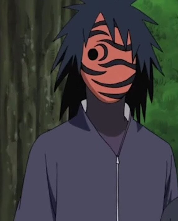 Обито в костюме Мадары