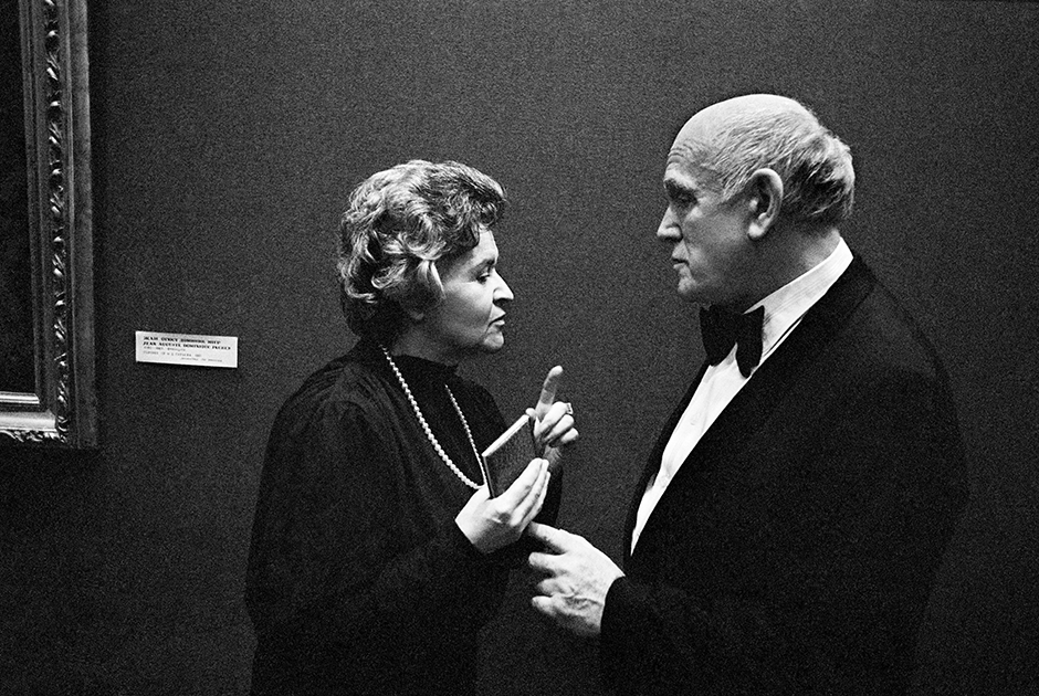 Ирина Антонова и пианист Святослав Рихтер на V музыкальном фестивале «Декабрьские вечера Святослава Рихтера» в Пушкинском музее, 1985 год. Фото из открытых источников