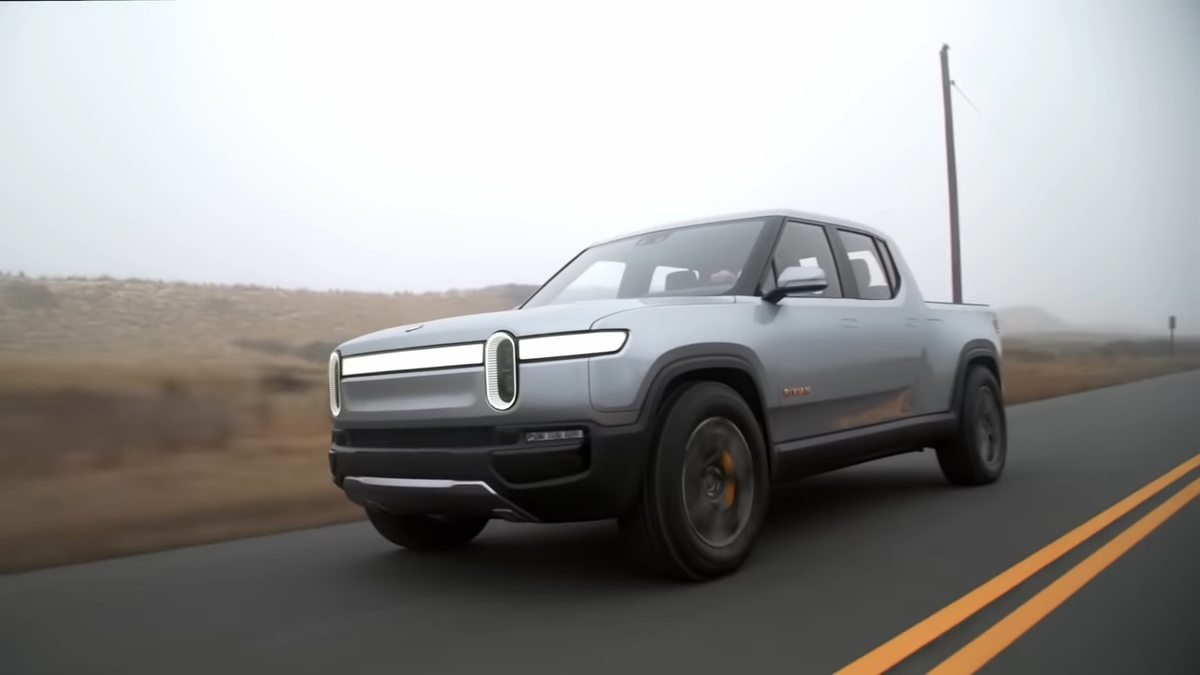 Электрический пикап Rivian R1T 2021