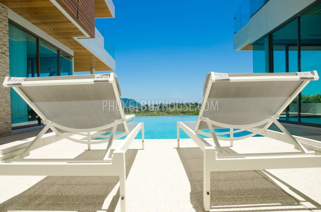 Phuket Buy House | Великолепная виллана 4 спальни с бассейном и видом на море в районе Раваи