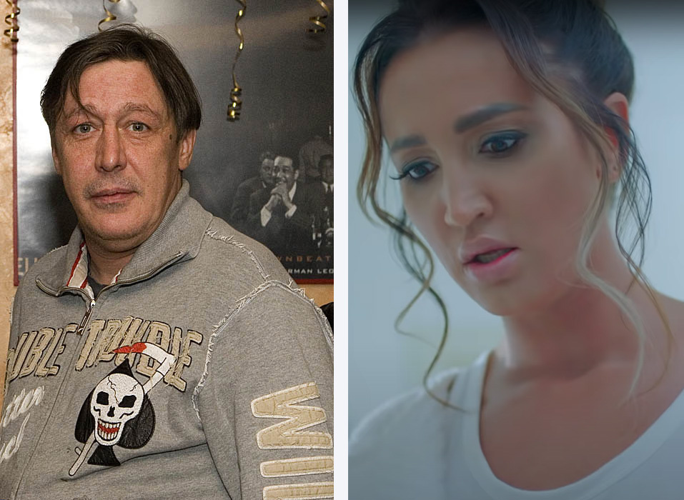 Михаил Ефремов и Ольга Бузова