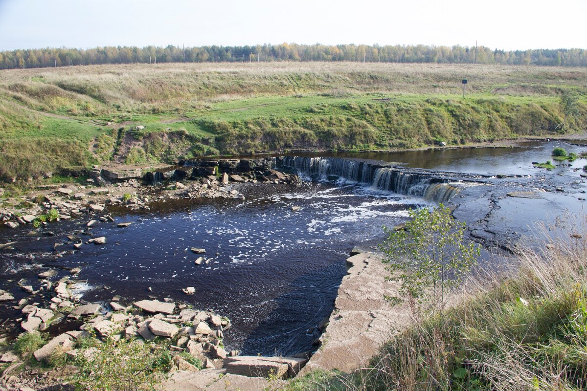 Большой Тосненский водопад 