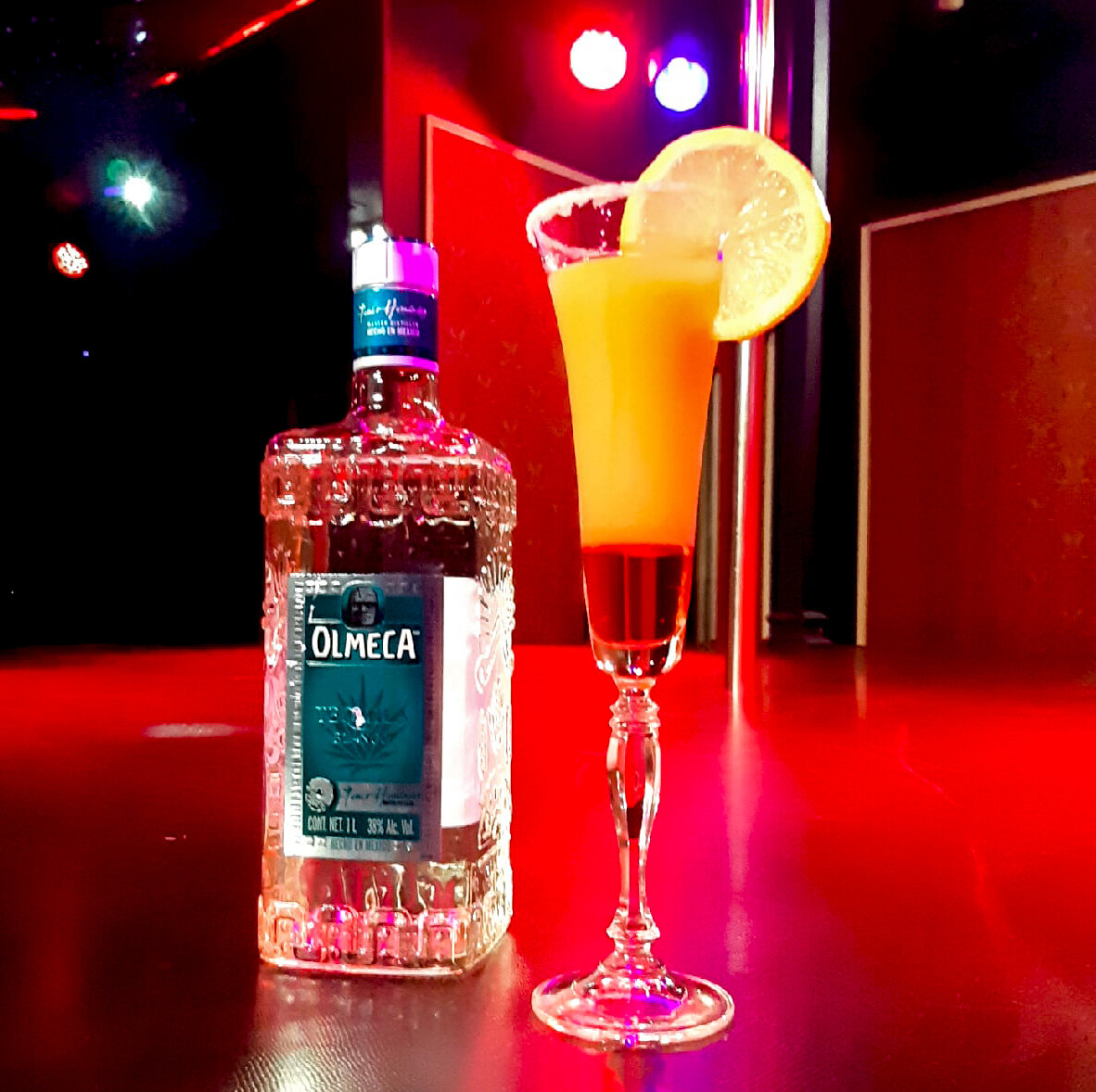 Алкогольный коктейль с текилой