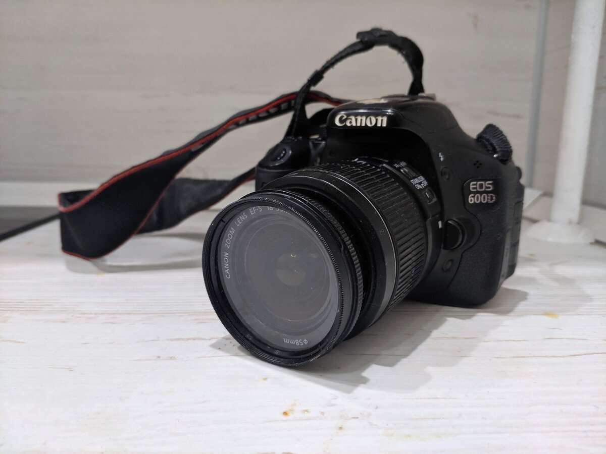 Мой первый фотоаппарат - Canon 600D