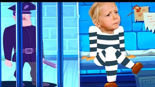 Новый побег из тюрьмы с bad baby Миланой в игре Break the prison