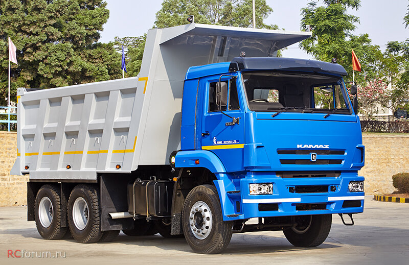 КАМАЗ в Индии. 2014 год.  Фото с сайта  www.kamazmotors.in