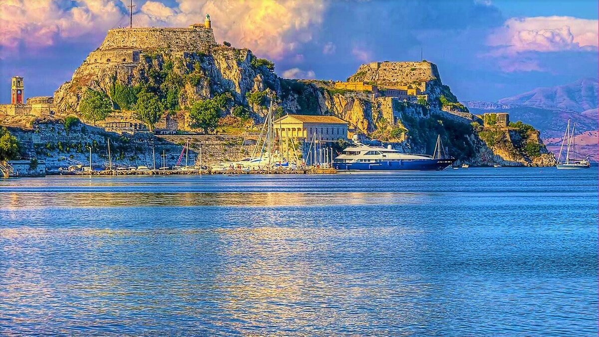 Яндекс картинки. Современный остров Корфу