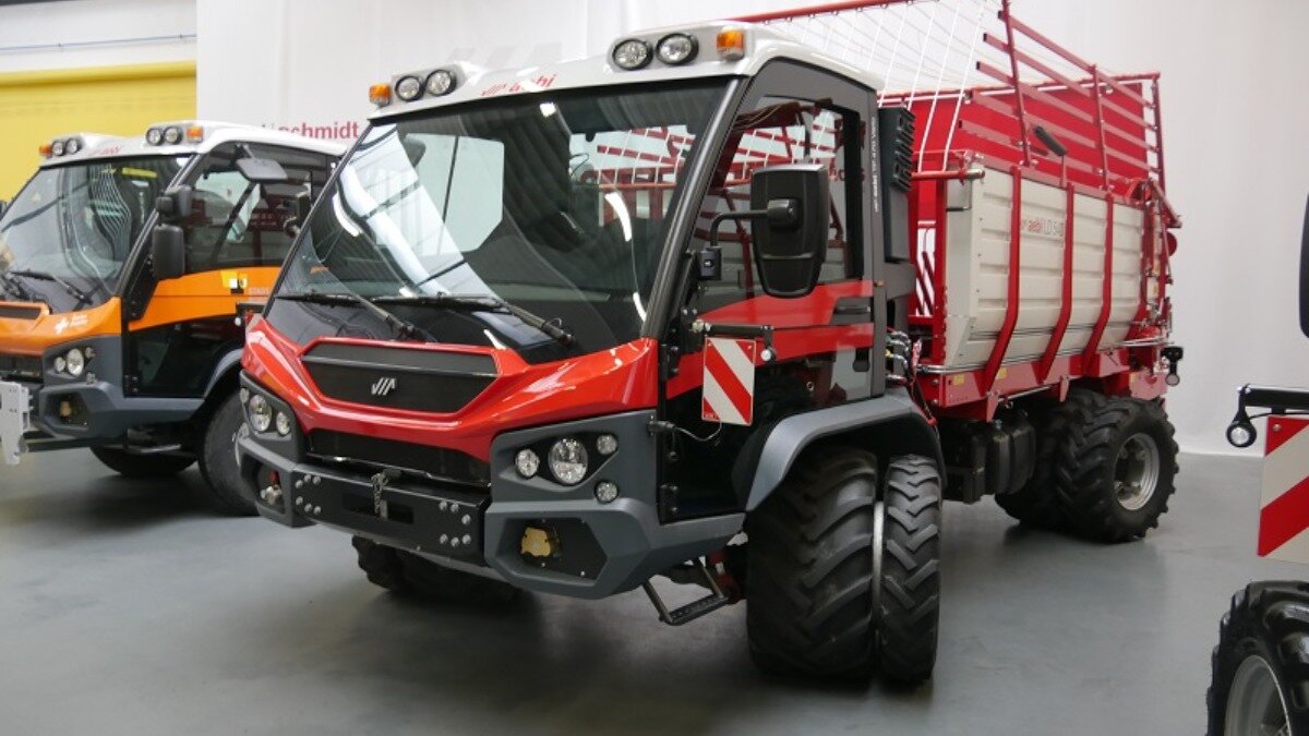 Фото: Портал Schweizer Landtechnik Новая модель Aebi TP 470 Vario