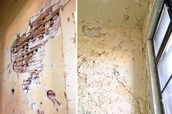 Однако у стен вокзала состояние отнюдь не из лучших. Фото: газета "Политика".