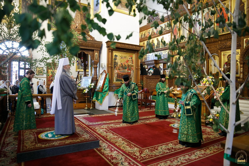 Празднование Второго Дня Святой Троицы. Водоосвящение на Донце