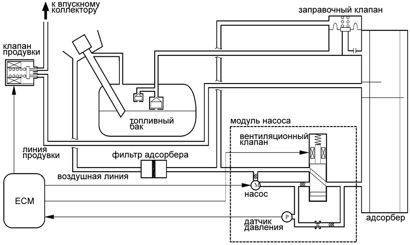 Устройство системы на Toyota и Lexus