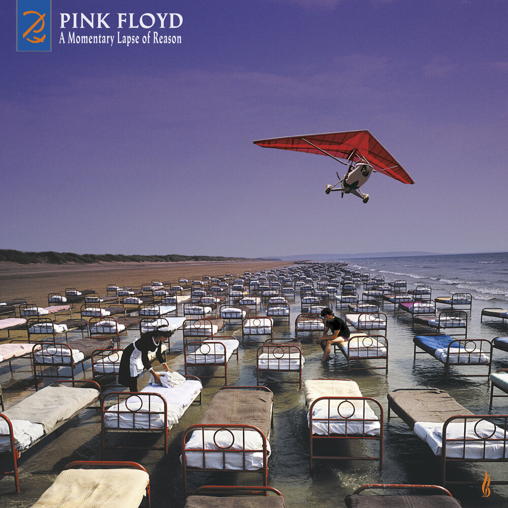 Обложка LP "A Momentary Lapse Of Reason", 2021 (на следующем снимке оригинальная обложка 1987 года)