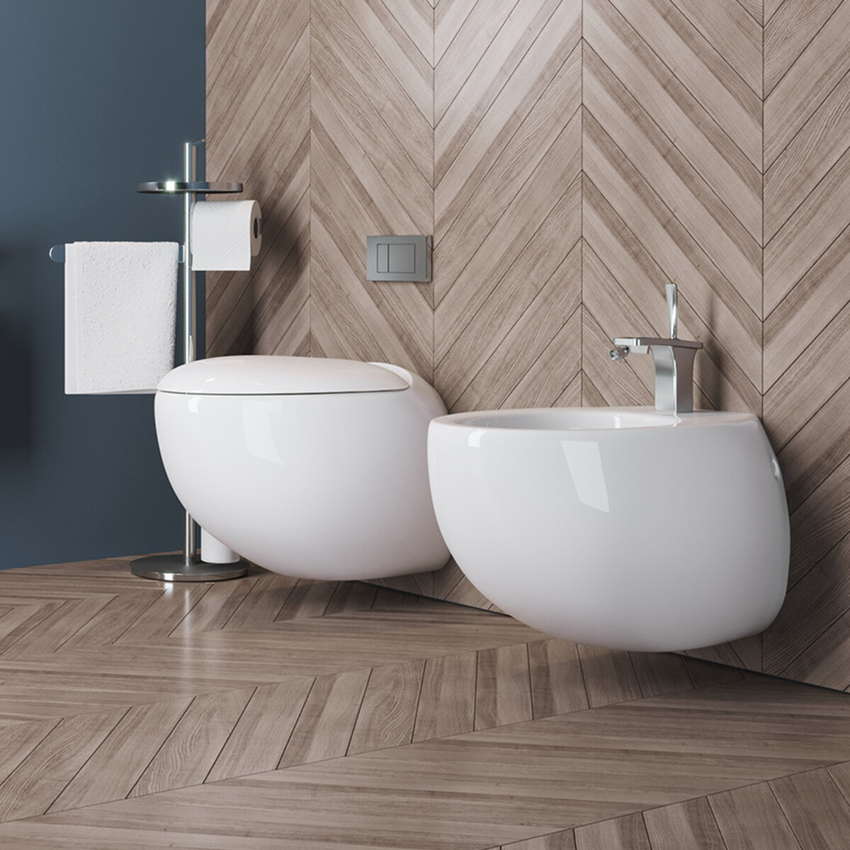 Безободковый унитаз RINGO Rimless от SANITA LUXE