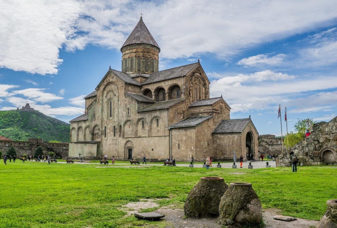 Καθεδρικός ναός Svetitskhoveli, χτισμένος στον τάφο της Σιδωνίας. Γεωργία, οι μέρες μας