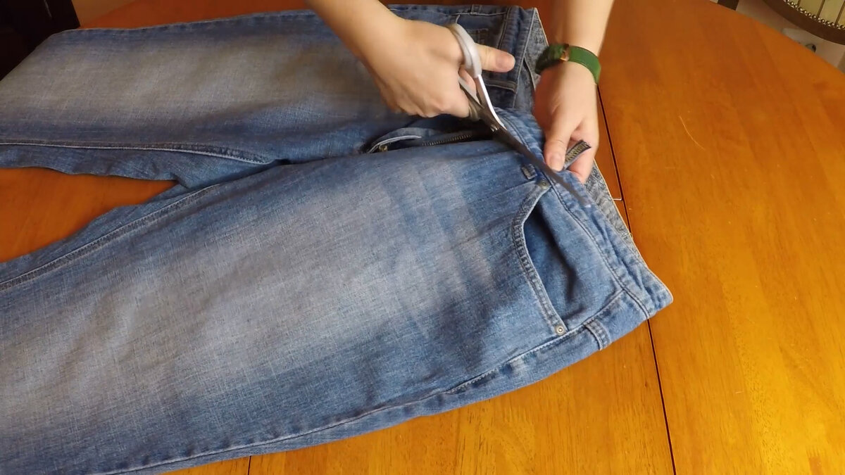 Технология, как сделать своими руками джинсы для беременных, с важными деталями