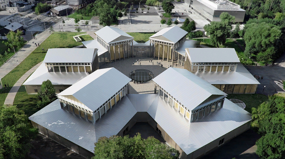 Проект восстановления "Шестигранника". Источник: сайт музея "Гараж" 