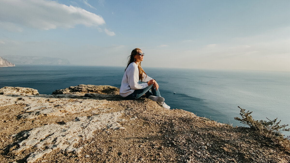 Я на прекрасном мысе Фиолент