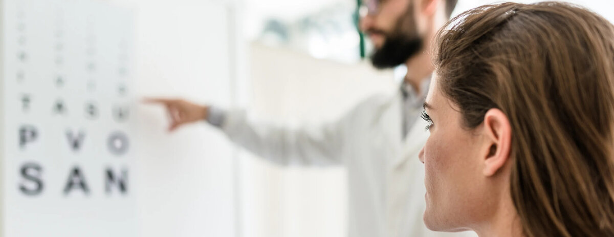 Определение остроты зрения