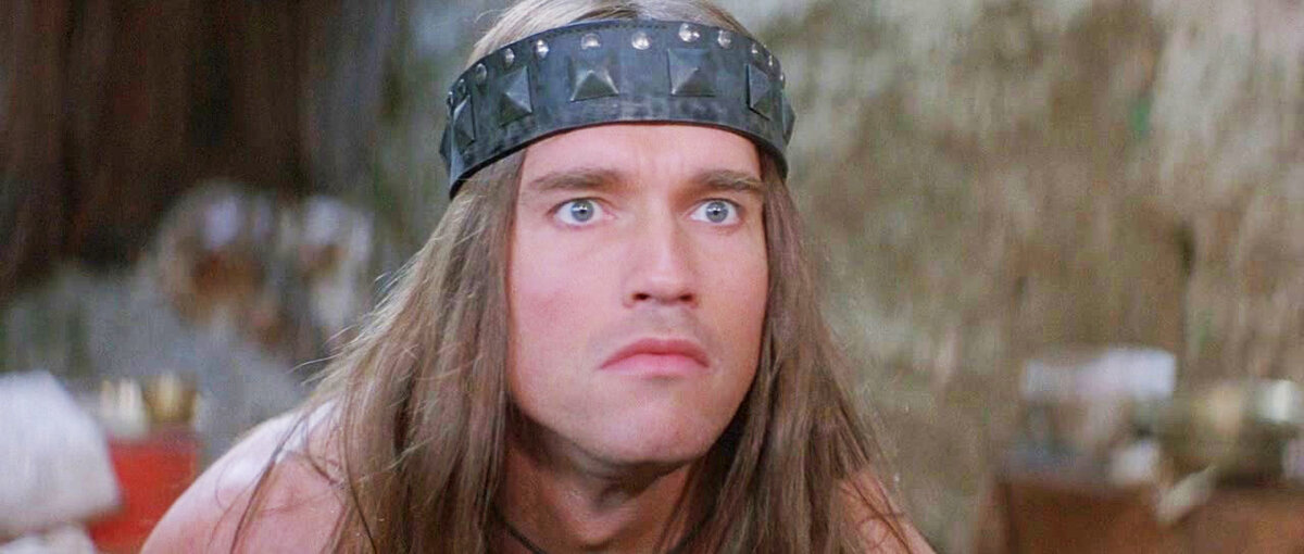 Арнольд Шварценеггер в фильме «Конан-варвар»
