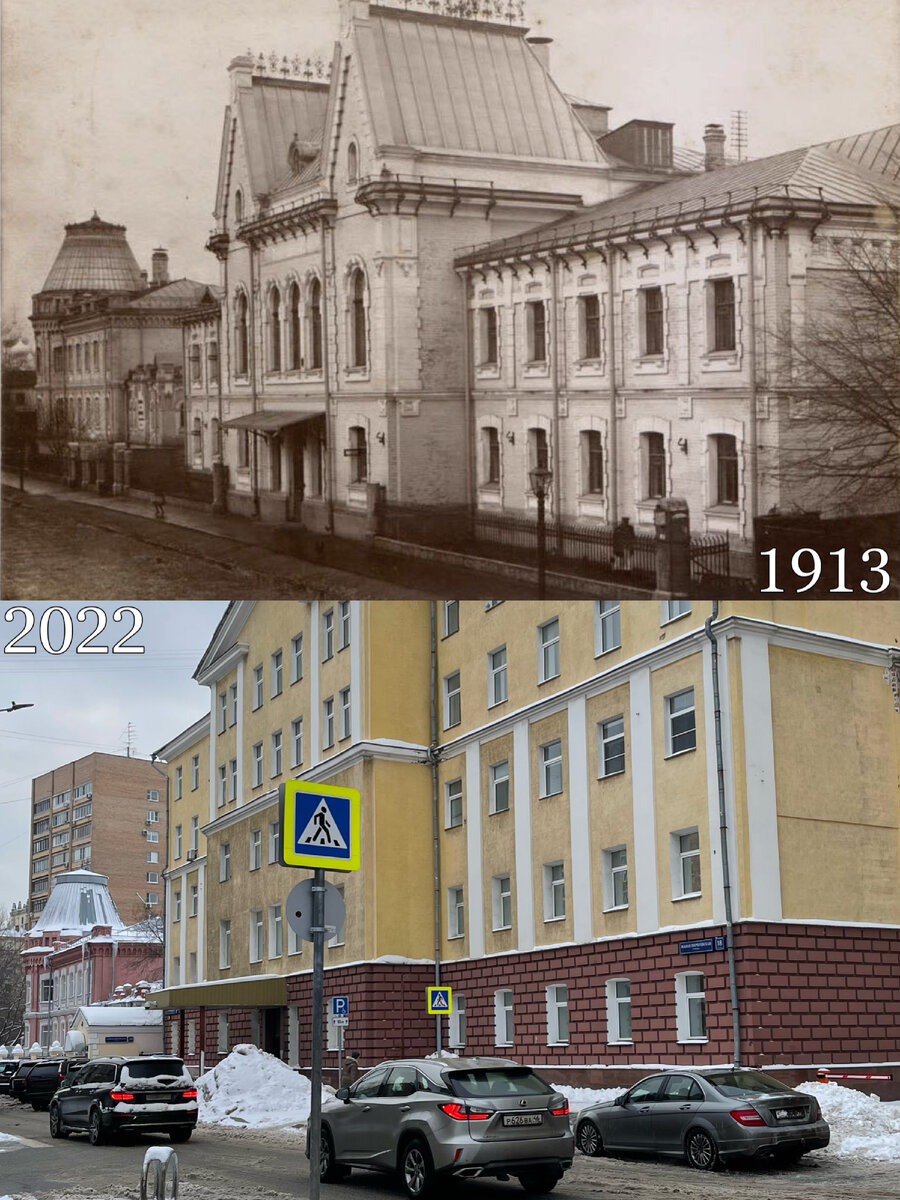 Невзрачный дом с большой историей в Хамовниках. Здесь начиналась московская  жизнь знаменитого писателя | Now&Then Russia | Дзен