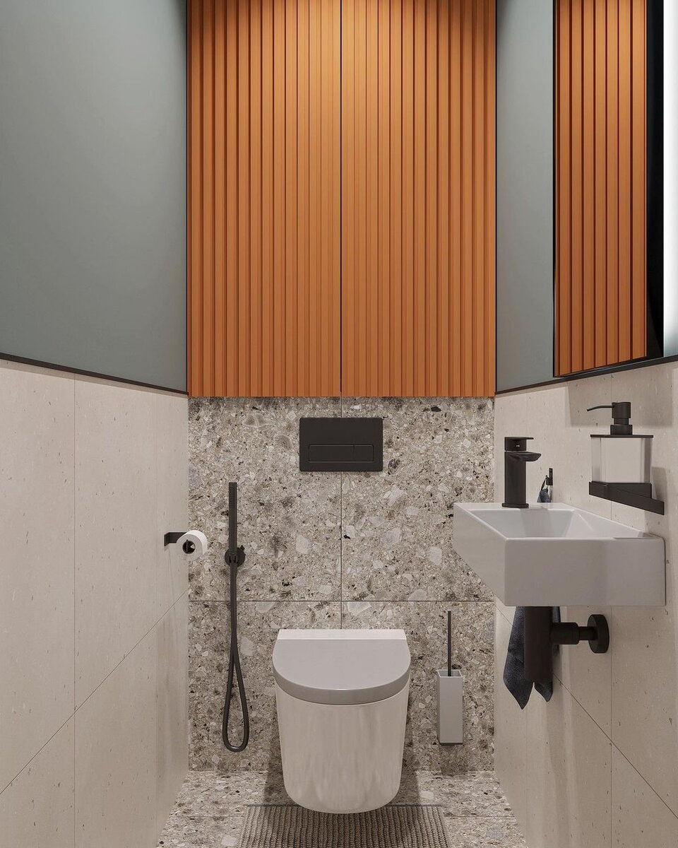 Санузел от дизайнера Дарьи Бычковой