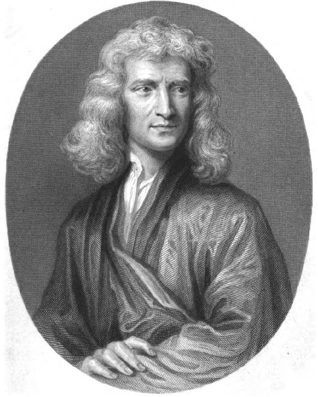 Портрет Исаака Ньютона