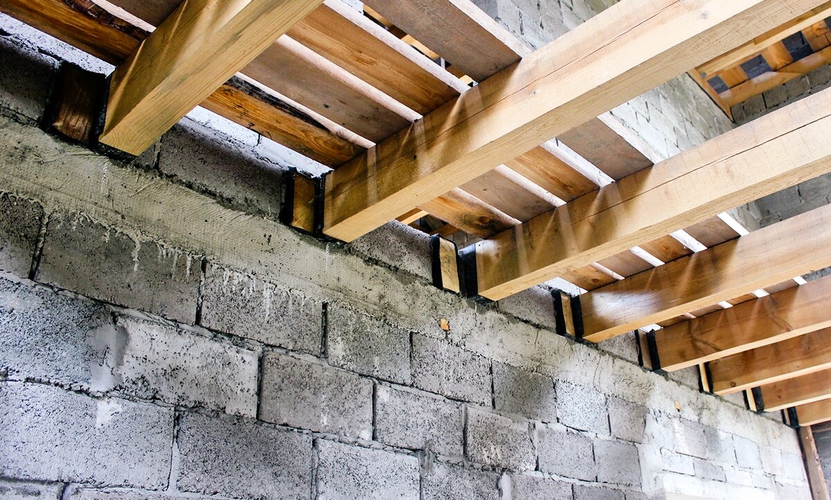 Закладные для крыши дома