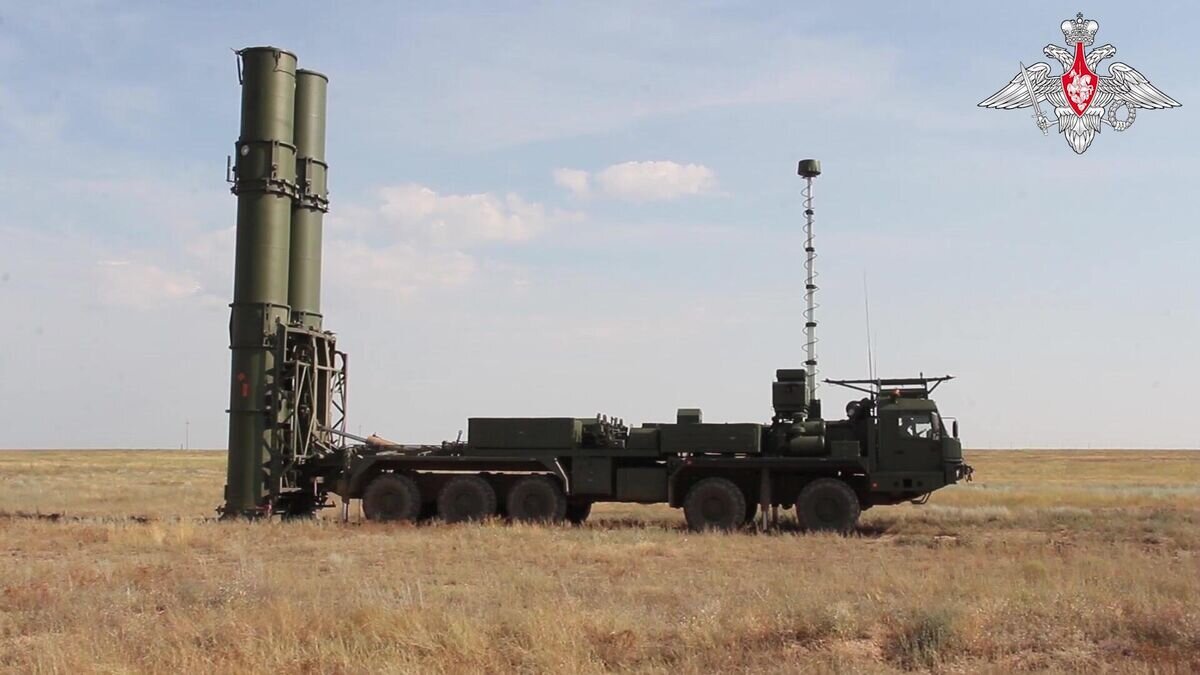    Испытания системы С-500. Кадр видео© РИА Новости / Минобороны РФ