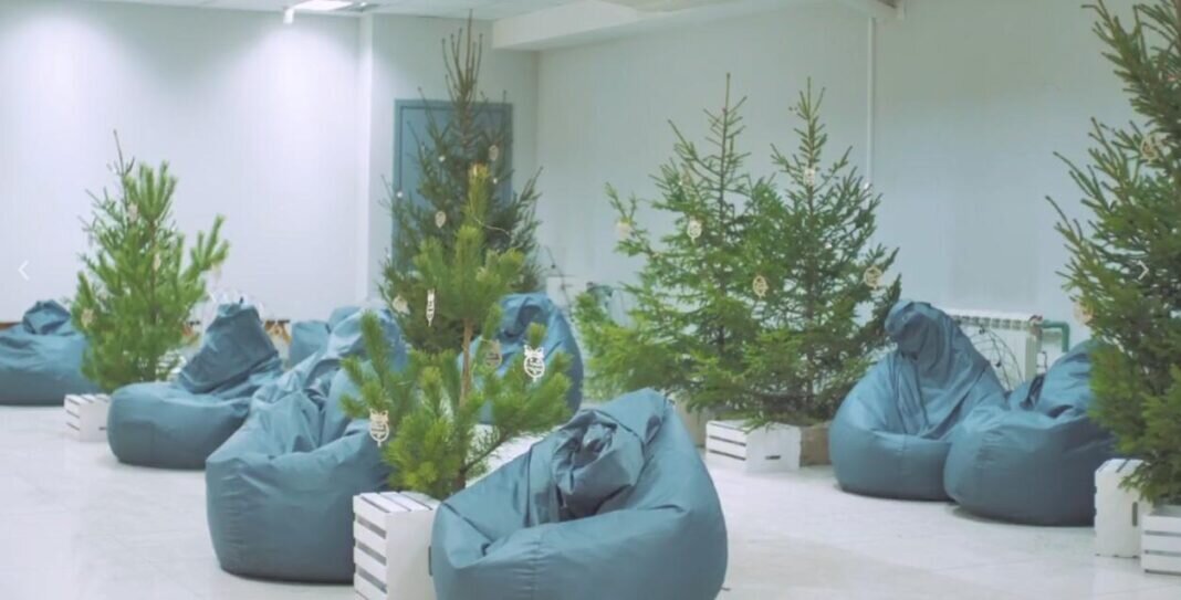    Скриншот из видео в Телеграм канале Администрация города Рязани