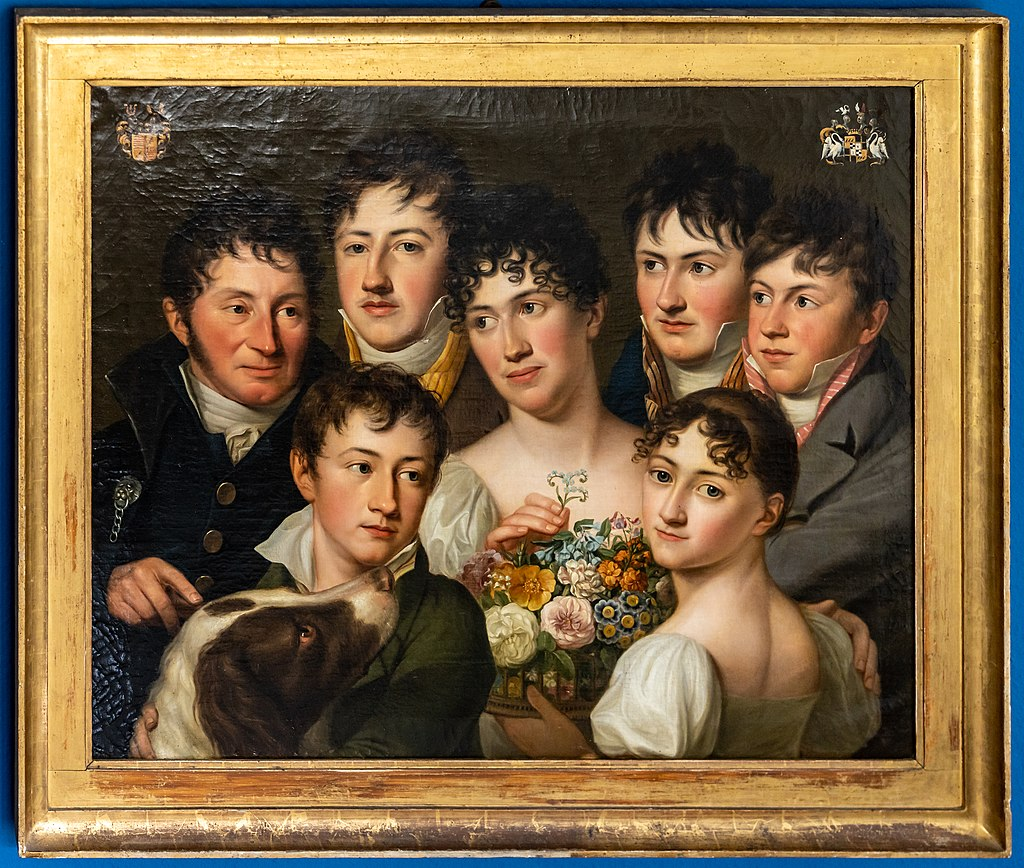 семейный портрет семьи Вестерхольт