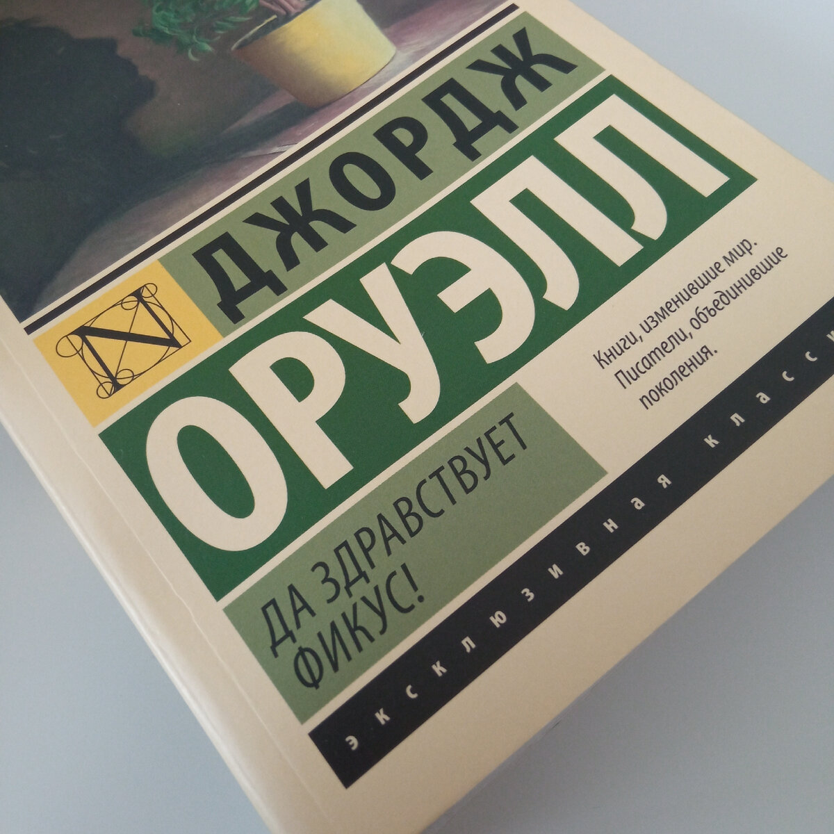 Джордж Оруэлл. Да здравствует фикус! 