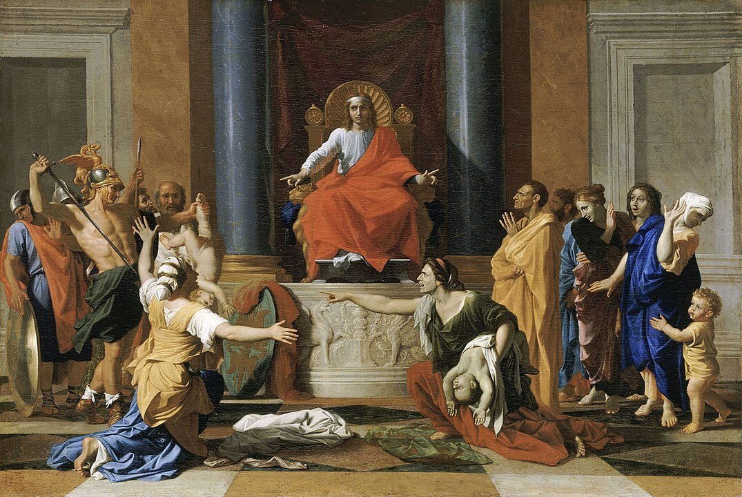 Никола Пуссен. «Суд Соломона», 1649 год, Лувр, Париж © Public Domain