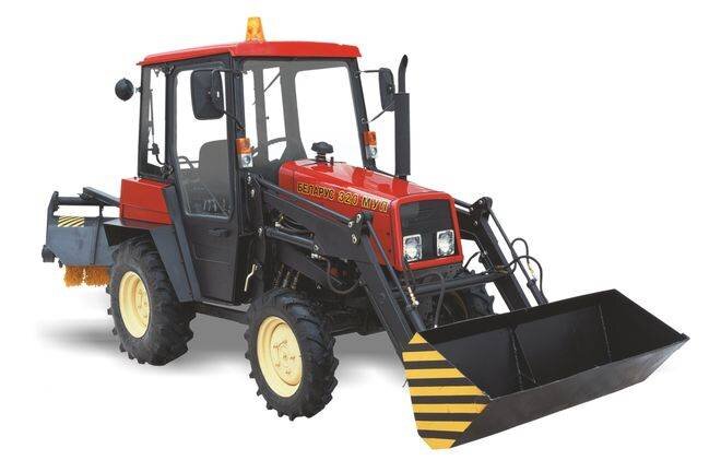  Универсальный колесный трактор МТЗ 320 предназначен для разнообразных работ совместно с прицепным, полунавесным, навесным агрегатным оборудованием в сельском хозяйстве, строительстве, промышленности,-3