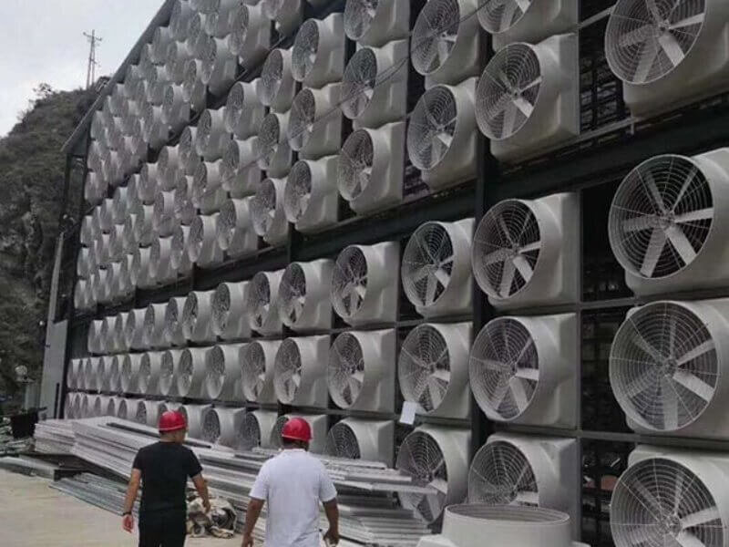 Майнинг ферма в Китае.