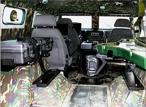 Салон военного образца ГАЗ Тигр