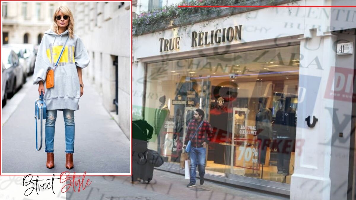 Джинсы True Religion. Авторский коллаж