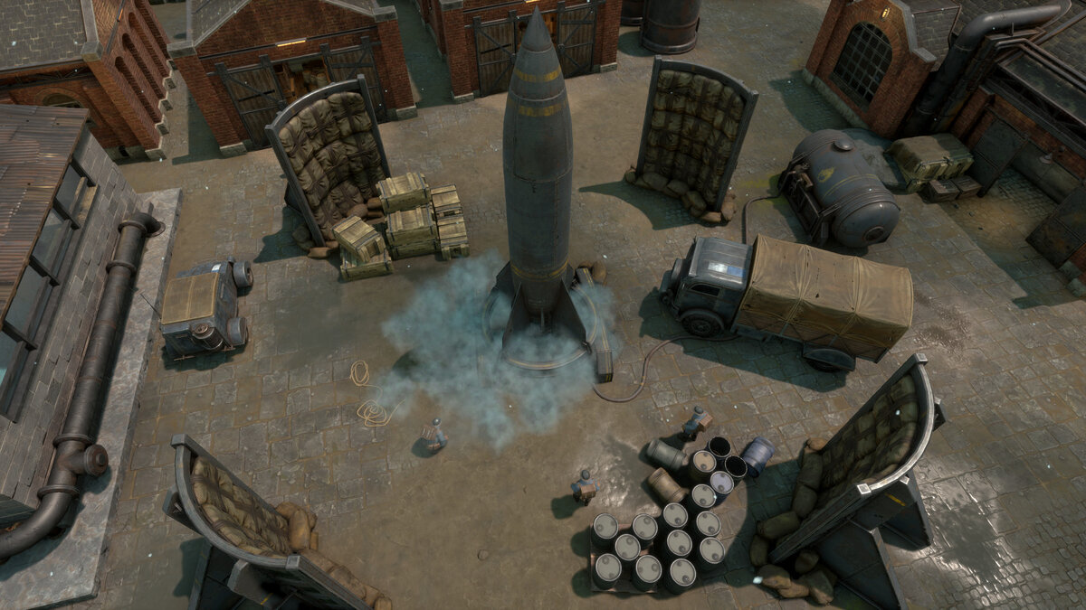 скриншот игрового процесса с изометрическим построением мира.