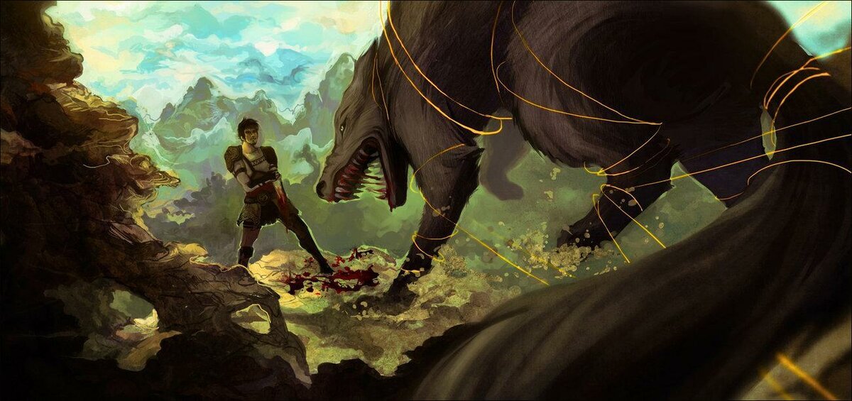 Фенрир и Тюр