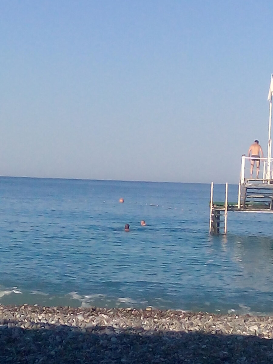 Море чистое