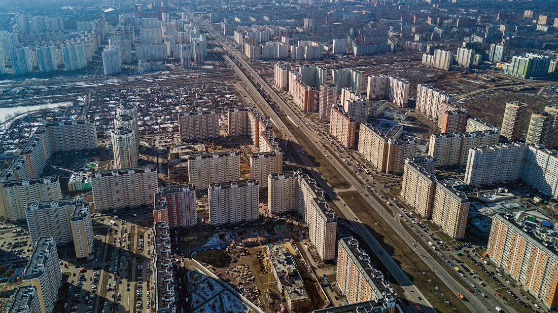 Районы москвы с фото