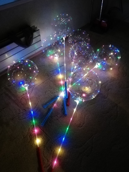 Собрал шары и иду продавать