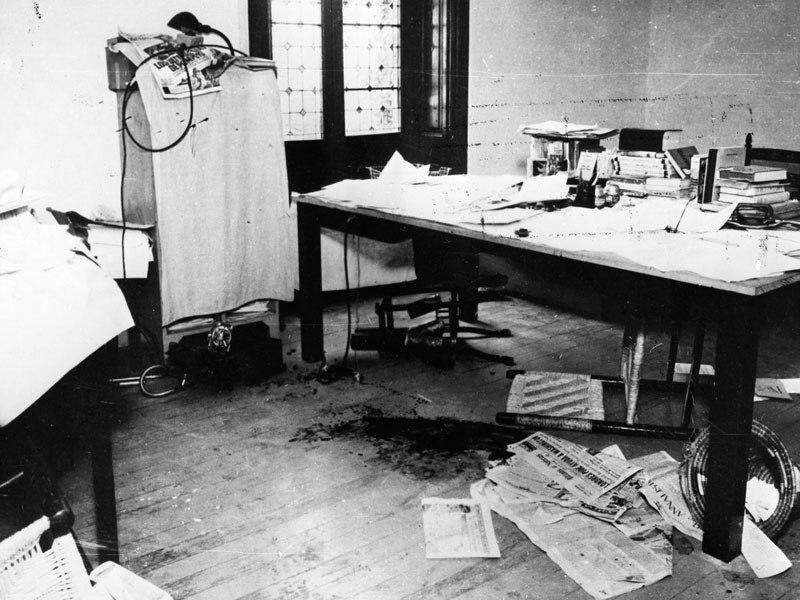 Комната где убили Льва Троцкого