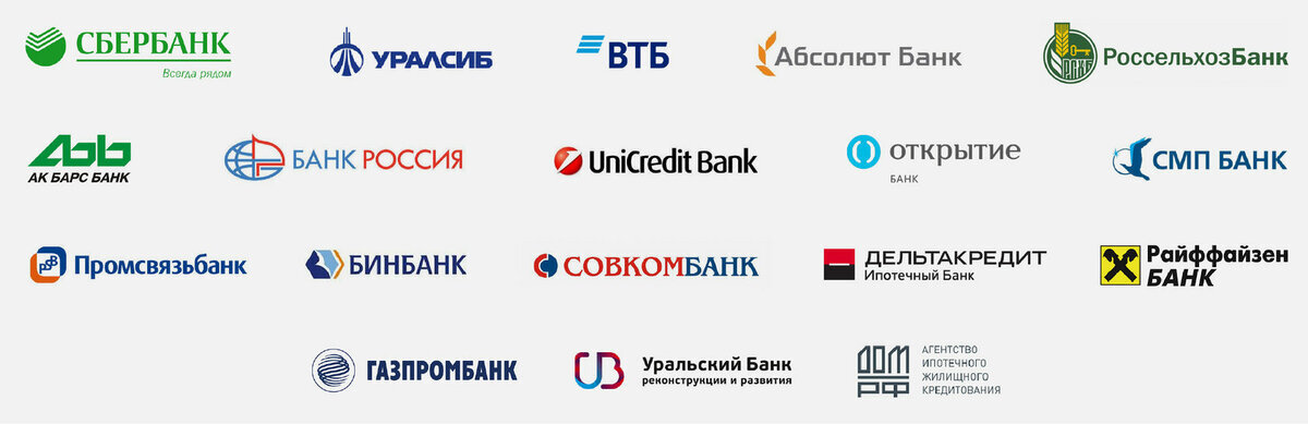 Банки партнеры банка рф. Логотипы банков. Логотипы российских банков. Банки партнеры. Эмблемы известных банков.