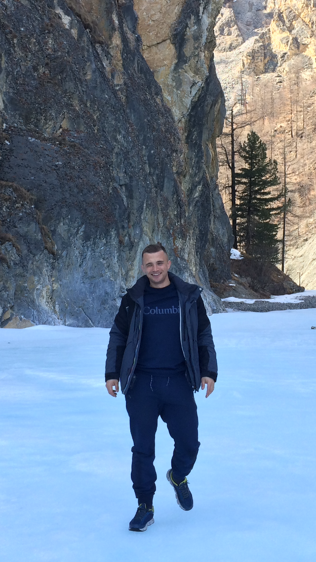 Где то на водопадах в Иркутске точно не помню