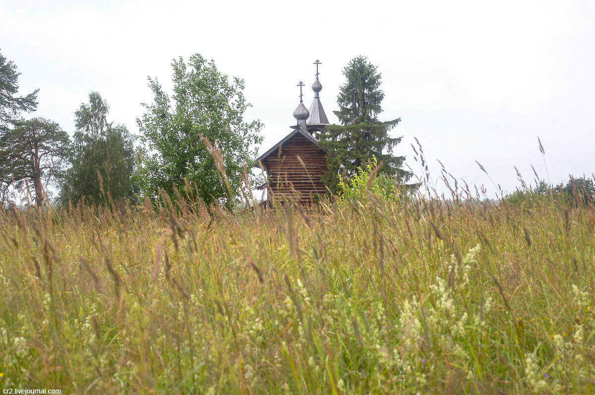 Часовня Рождества Богородицы. Маньга, Карелия  