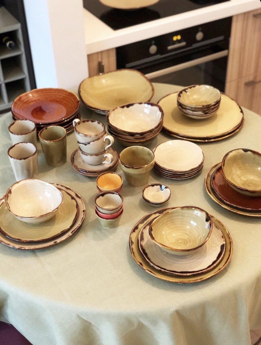 Набор посуды Dudson HARVEST. Фото из Инстаграма магазина) Красиво же, а?)