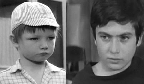 Кадры из фильма. Герои новелл Женя и Буба