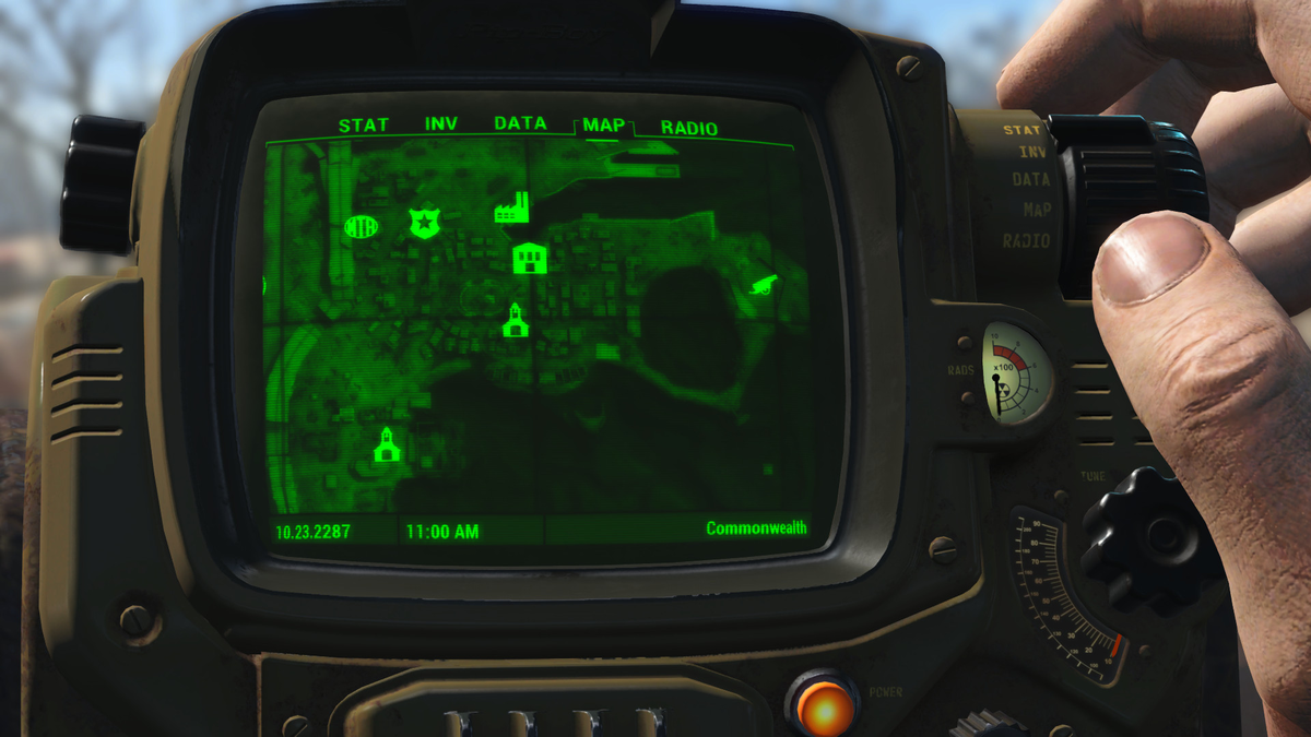 Монохромная карта