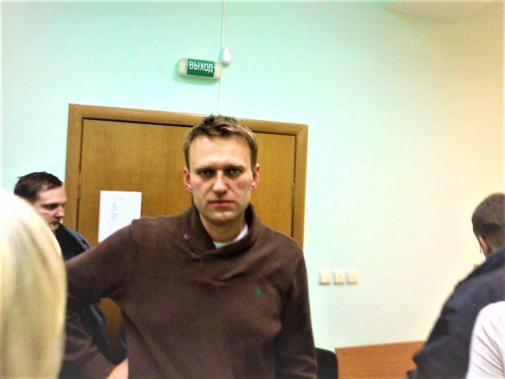 Алексей Навальный в суде